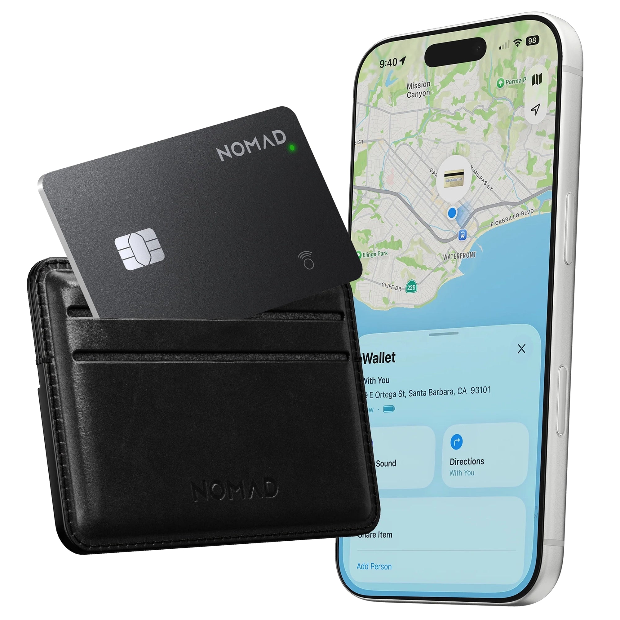 Nomad Tracking card pro Find My