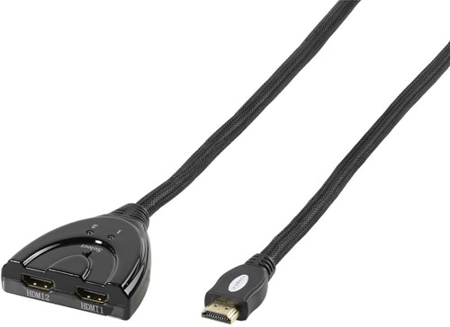 Vivanco 2weg HDMI switch 0.8m