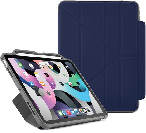 Pipetto iPad Air 10.9 (2022/2020) Origami No2 Pencil Shield - Dark Blue