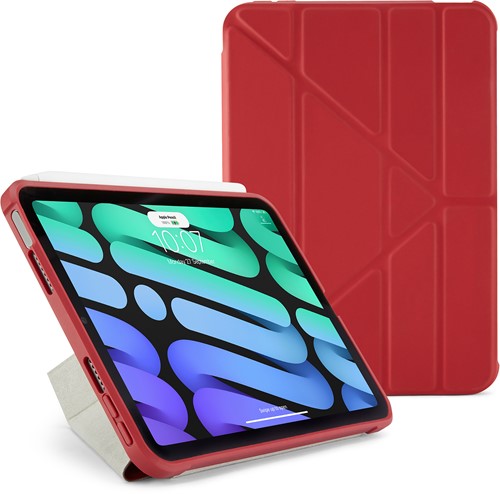 Pipetto iPad Mini 6 Origami No1 Original TPU Case - Dark Red