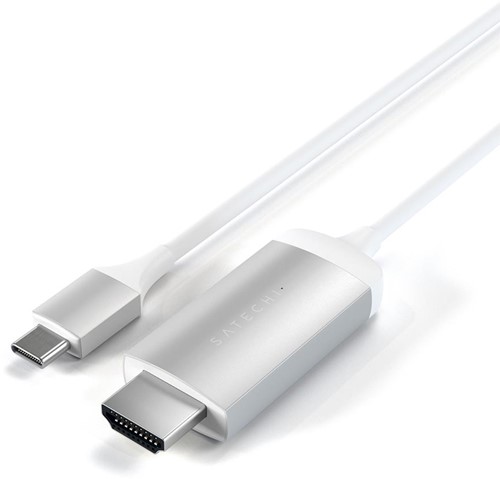 Satechi USB-C - 4K HDMI Cable - Silver