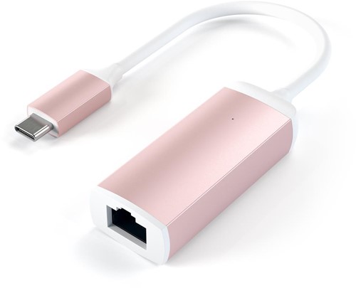 Satechi Type-C - Ethernet Adapter - Rose Gold