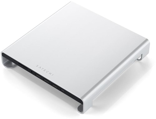 Satechi Aluminum iMac Monitor Stand Hub - Silver
