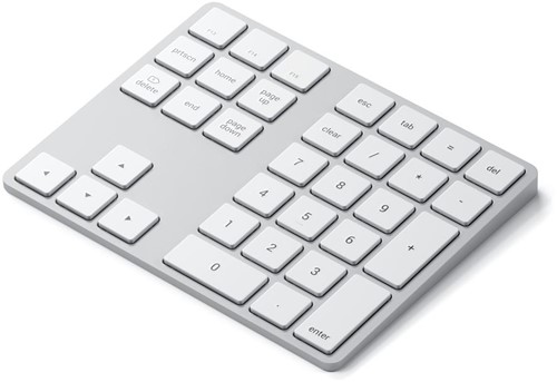 Satechi Bluetooth Extended Keypad - Silver